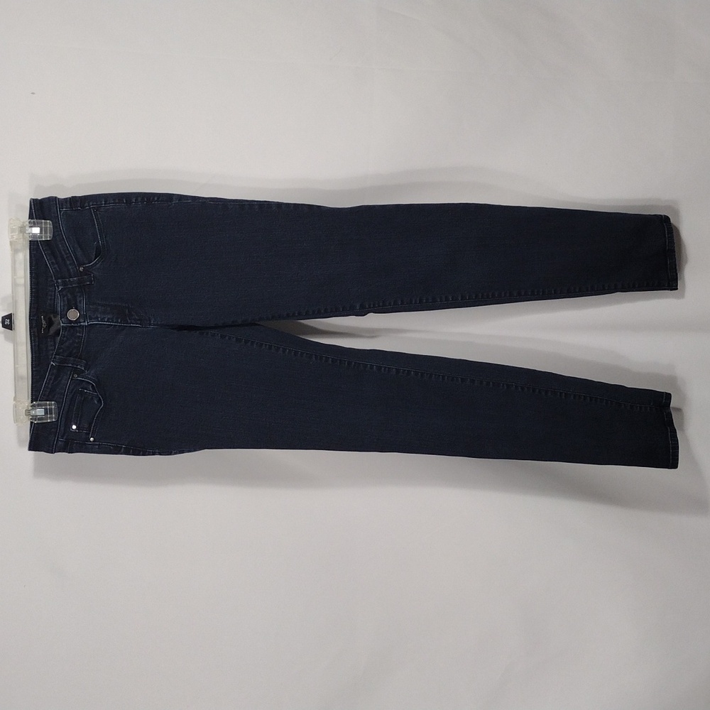 EUC Ann Taylor Modern Skinny Jeans size 4 Dark Wash